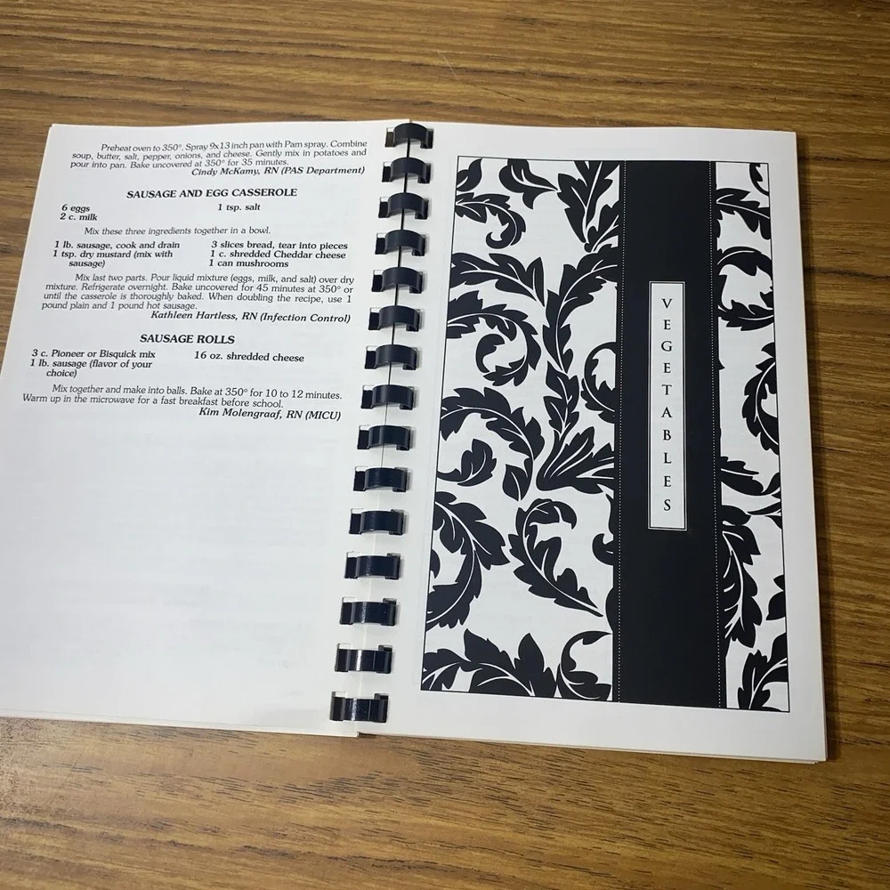 VTG Regional Cookbook VA NTHCS Our Journey To Magnet Local Recipes Comb Bound